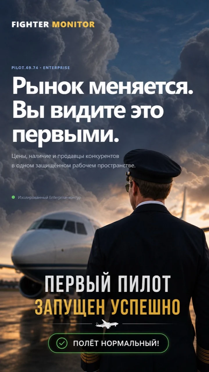 Первый Enterprise-пилот запущен, полёт нормальный